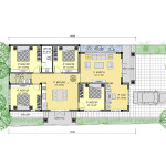 Tư vấn mẫu thiết kế nhà mái thái 1 tầng 4 phòng ngủ chi phí chỉ từ 900 triệu ZH028