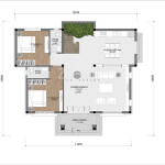 Ý tưởng thiết kế nhà 2 tầng mái nhật 4 phòng ngủ sang trọng ZH044
