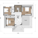 Ý tưởng thiết kế nhà 2 tầng mái nhật 4 phòng ngủ sang trọng ZH044