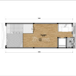 Tham khảo mẫu thiết kế nhà ở kết hợp văn phòng 7 tầng phong cách tân cổ ZH062