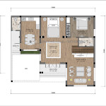 Tư vấn thiết kế nhà biệt thự 2 tầng mái nhật 5 phòng ngủ hiện đại ở quê ZH095