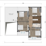 Tư vấn thiết kế nhà biệt thự 2 tầng mái nhật 5 phòng ngủ hiện đại ở quê ZH095